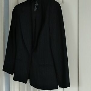 I.N.C Petite Blazer one button style, black,  6P